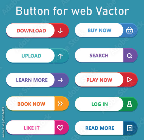 cta web button collection