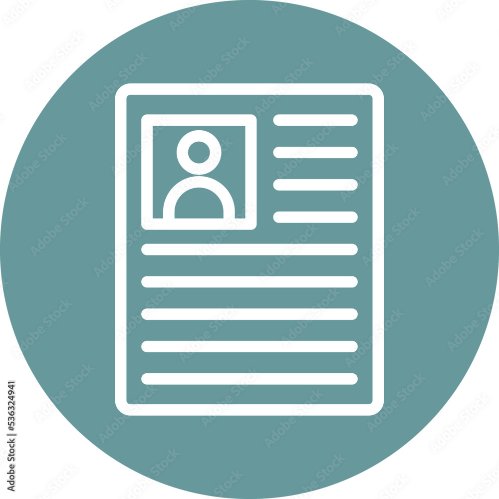 Cv Icon Style