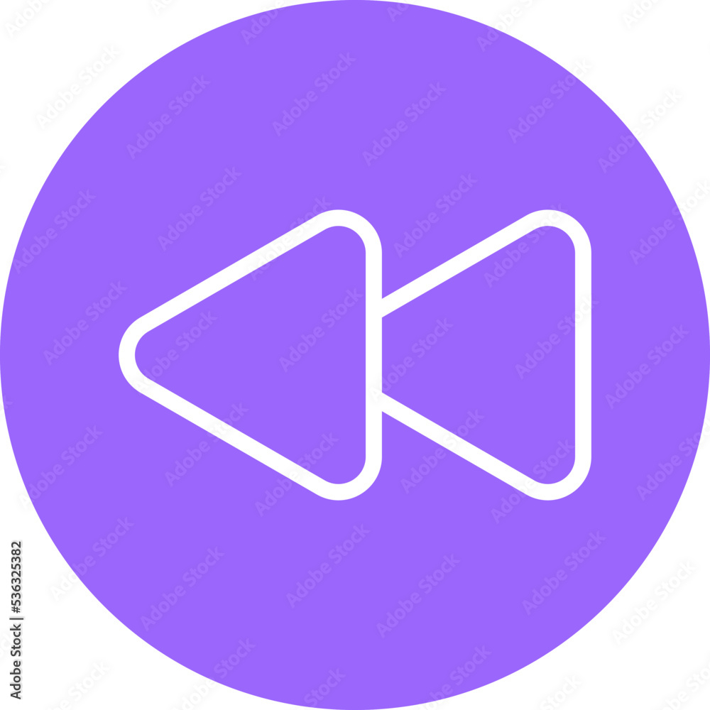 Backward Icon Style Backward Icon Style