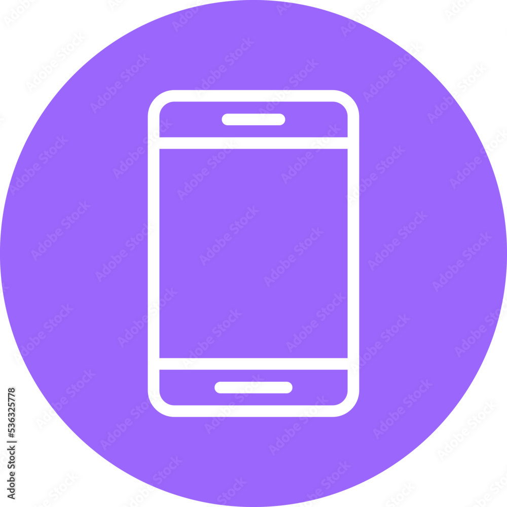 Smartphone Icon Style Smartphone Icon Style