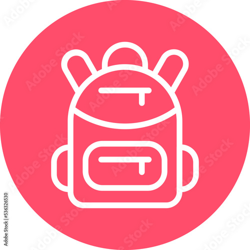 Bagpack Icon Style