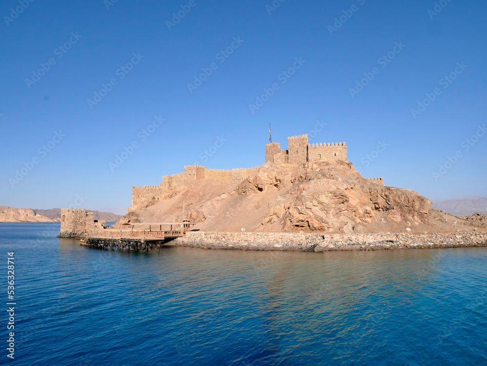 Saladin's castle on Pharaoh's Island