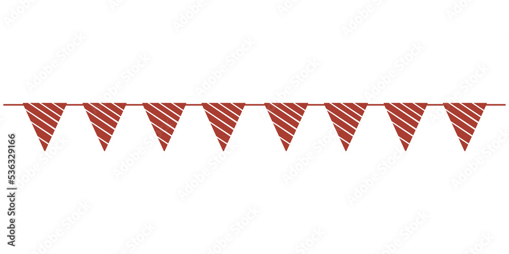 Fototapeta premium Christmas Party Banner Illustration