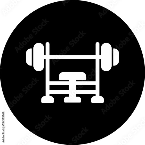 Bench press Icon