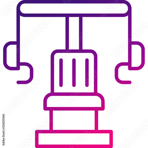Bench press Icon