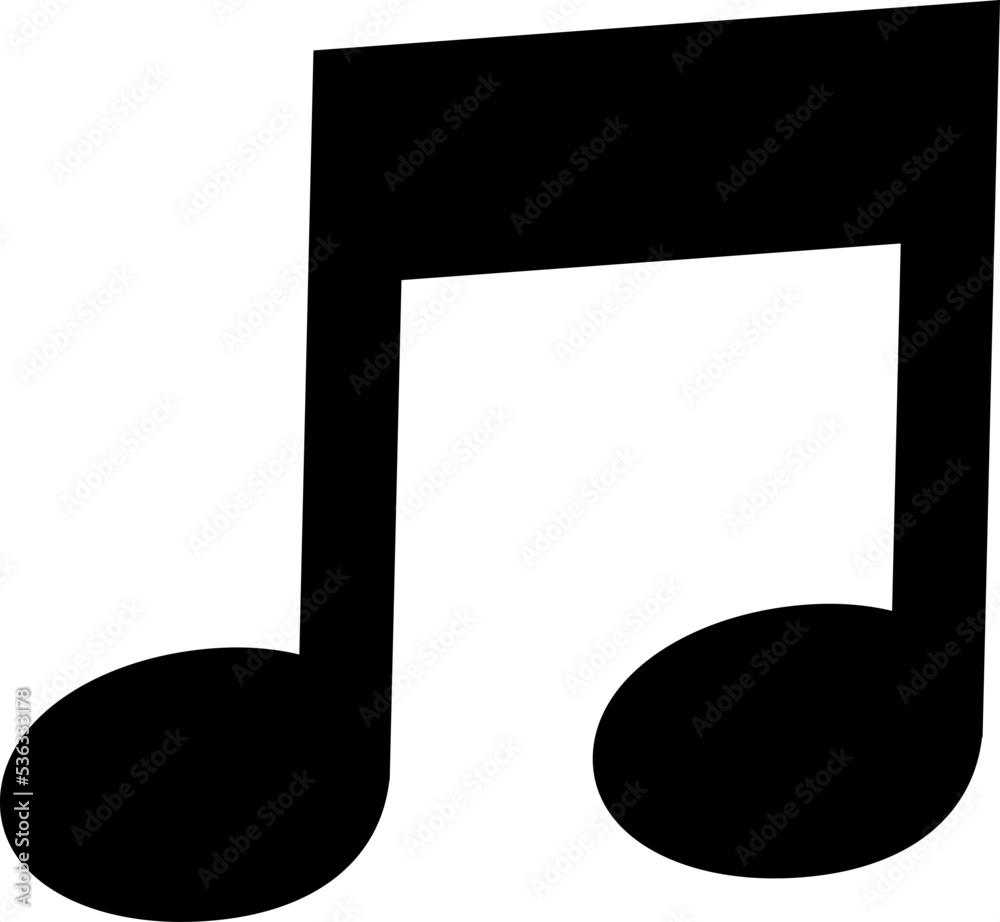 Music note symbol icons Music note symbol icons