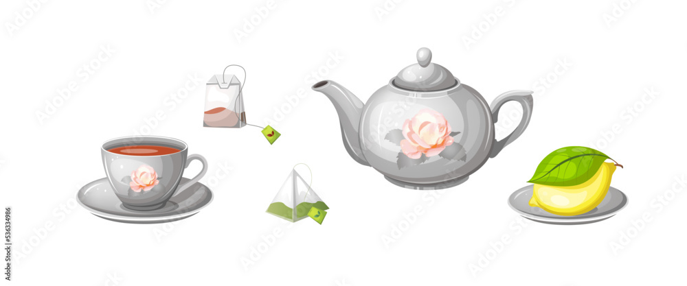 Set tea cup tea party Set tea cup tea party