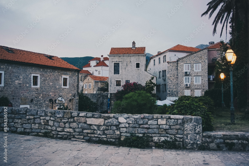 Budva Citadel, Old town, Budva, Montenegro, September 2022, Sony a6000, 