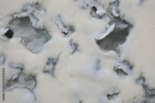 detail shot of blue cheese on table  © Towfiqu Barbhuiya 