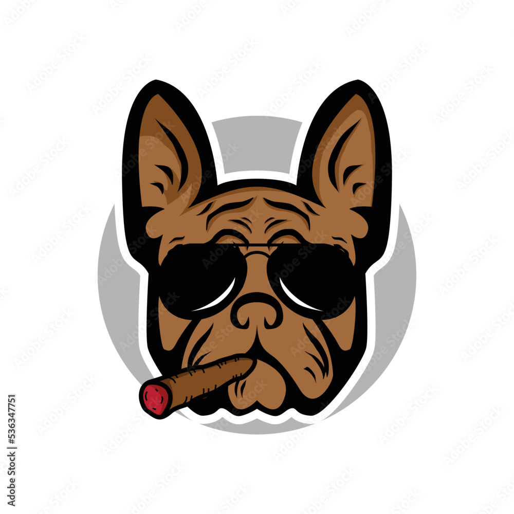 Franchise dog illustrations
