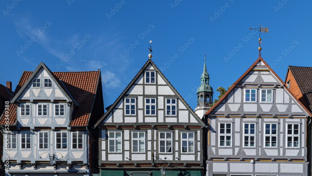 Fototapeta premium Fachwerkhäuser am Großen Plan