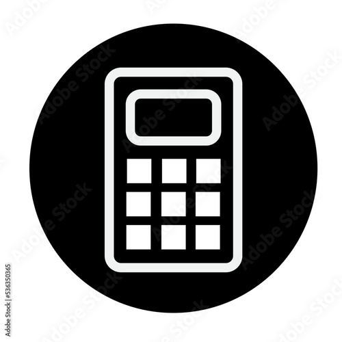 CALCULATOR, MOBILE PHONE icon