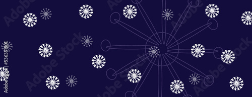 Corona virus background, a deadly virus, dangerous disease.
