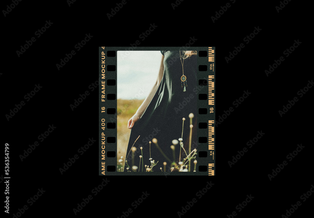 Photo Film Slide Frame Mockup Stock Template | Adobe Stock