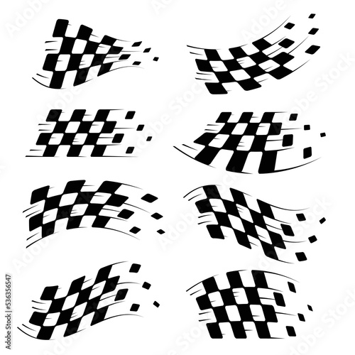 Different wave form flags set