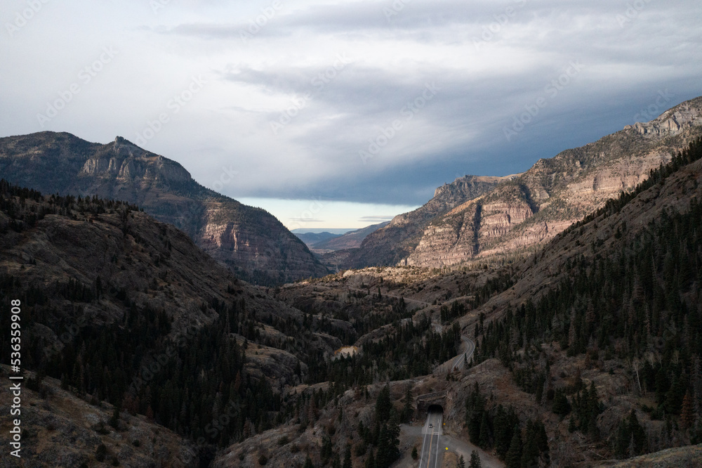 Mountains in Colorado.