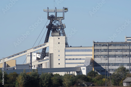 Szyb górniczy w kopalni Bogdanka na Lubelszczyźnie.