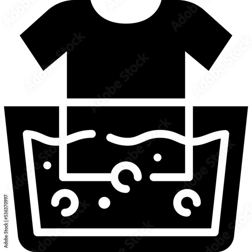 washing solid icon
