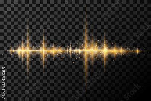 Glittering particles of fairy dust. Magic concept.Abstract festive background. Christmas background. Space background. Collection effect light gold line.