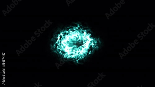 SHOCKWAVE BLUE ENERGY BALL blackscreen photo