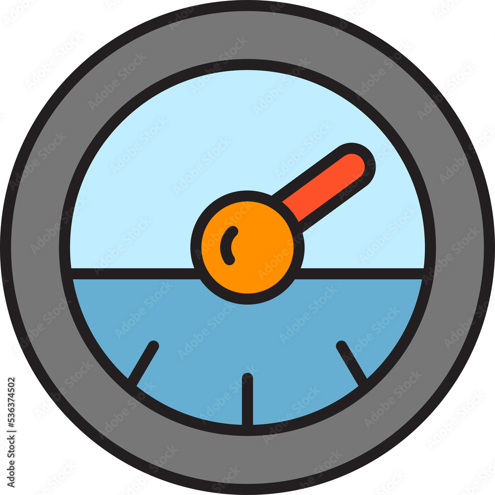 speedometer and gauge icon illustration speedometer and gauge icon illustration