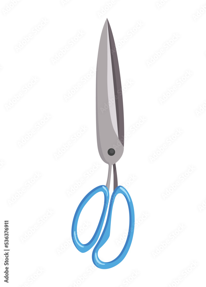 Scissor icon. Hand drawn professional sharp equipment for tailor. Cutting scissors for needlework. Craft and scissoring for creative work Scissor icon. Hand drawn professional sharp equipment for tailor. Cutting scissors for needlework. Craft and scissoring for creative work