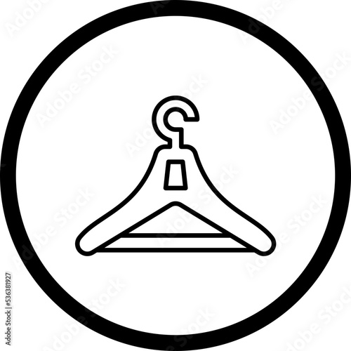 Clothes Hanger Icon Style