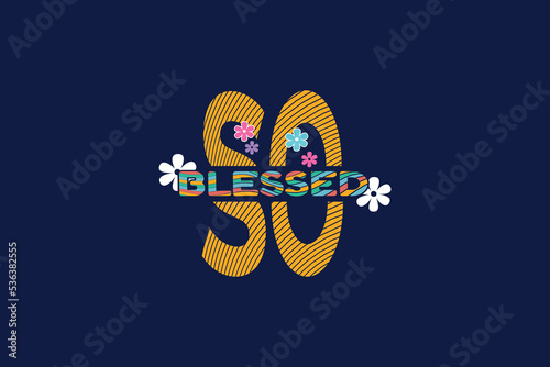 So blessed, typography, graphics, print, poster, banner, slogan, flyer, postcard, Comfort colors, vintage, retro, 70s, Trendy Oversized Vintage, Very Cute and Super Comfy Sleep Shirt.