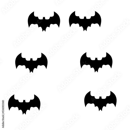 Flying bats, Halloween flying bats