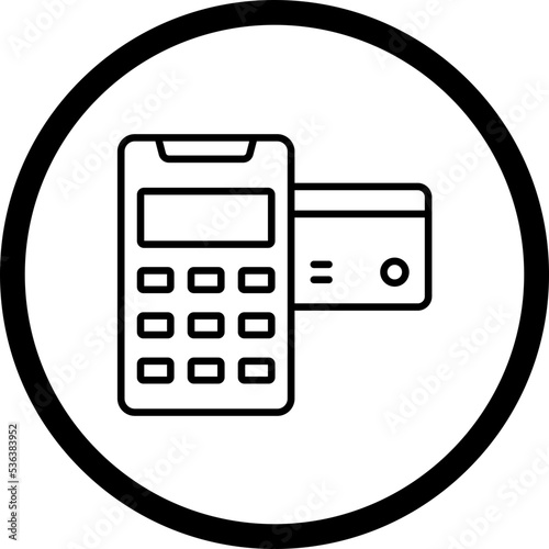Card Machine Icon Style