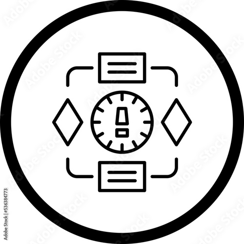 Project Deadline Icon Style
