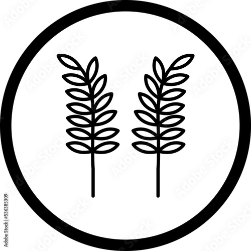 Sheaf of Rice Icon Style