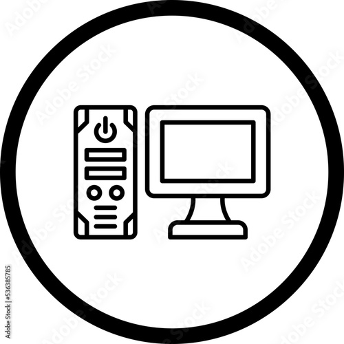 Gaming Pc Icon Style