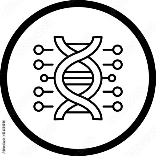 Genetic Engineering Icon Style