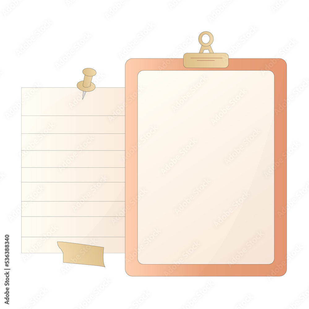 Stationery set notepads, paper clips, scissors, paper, pencils and buttons Stationery set notepads, paper clips, scissors, paper, pencils and buttons
