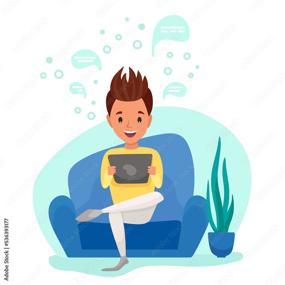 Freelance people work online in comfortable place from home Freelance people work online in comfortable place from home