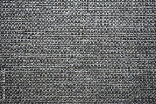 Gray Thick Fabric Textile Closeup
