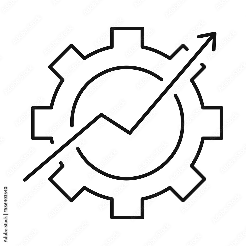 gear like insight or metric icon gear like insight or metric icon