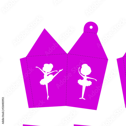 3D lantern, little ballerina, 3D lantern svg, lantern template, lamp svg, lamp template, home decor, christmas ornament, shadow box template