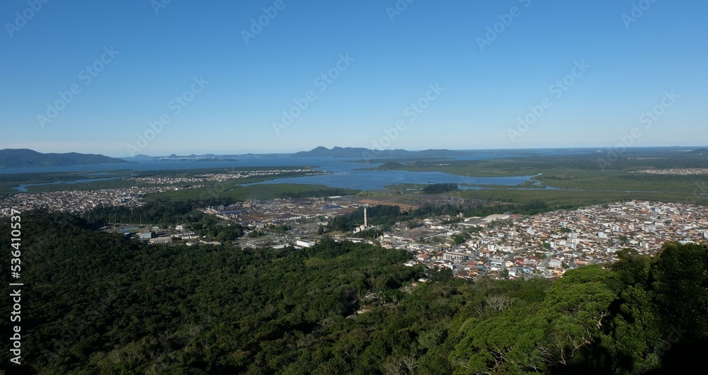 Joinville view from Boa Vista hill.