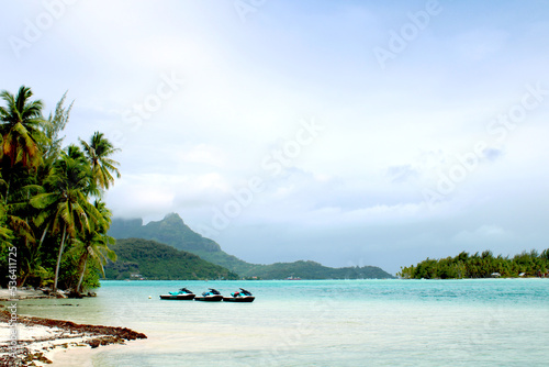 Jetskis in Bora Bora © Wander in Paradise