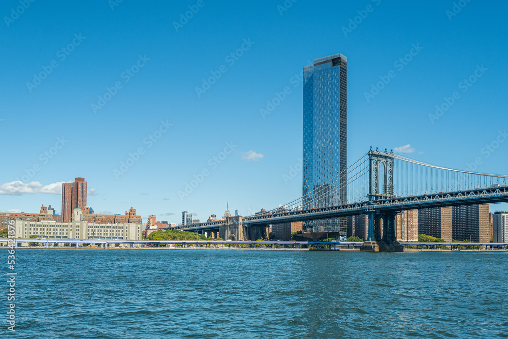 East River and Manhattan Bridge