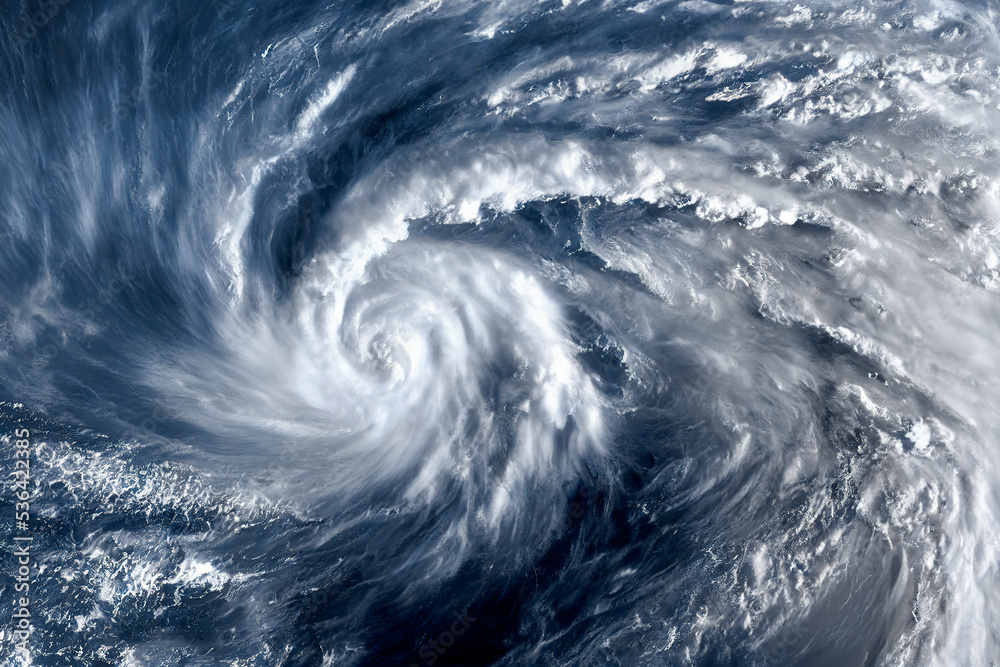 Tropical cyclone formation in troposphere