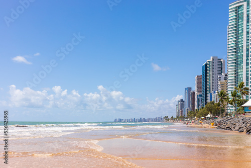 Panoramic view of Boa Viagem beach © Luis War