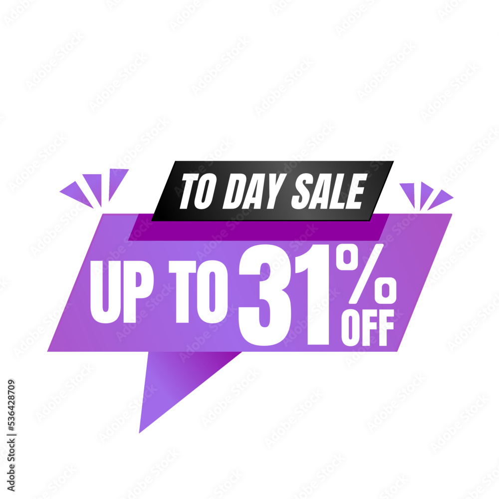 31% off sale balloon. Purple and black vector illustration . sale label design, Thirty-one 31% off sale balloon. Purple and black vector illustration . sale label design, Thirty-one