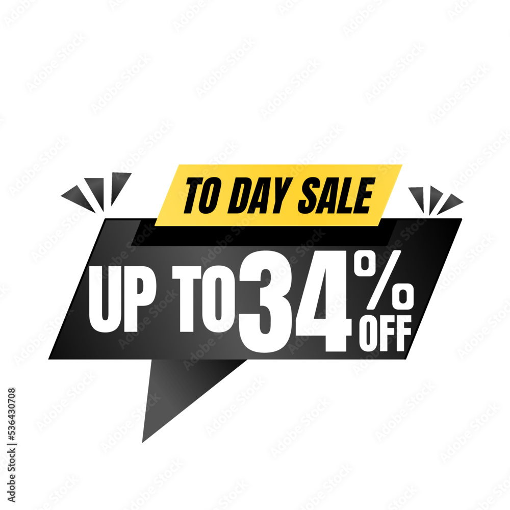 34% off sale balloon. Black vector illustration . sale label design, Thirty four 34% off sale balloon. Black vector illustration . sale label design, Thirty four
