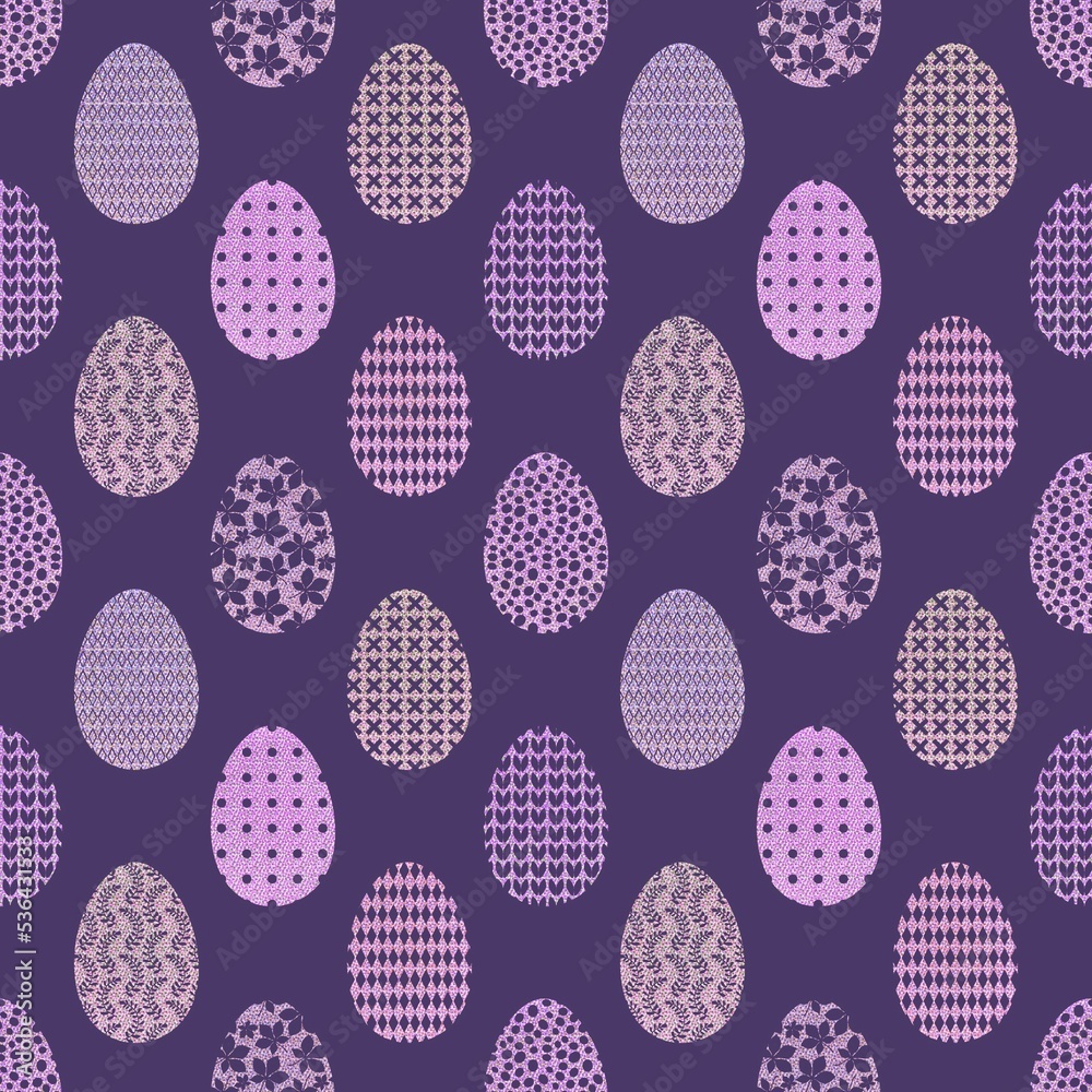 Easter eggs seamless spring pattern for kids clothes print and notebooks and wrapping paper and fabrics Easter eggs seamless spring pattern for kids clothes print and notebooks and wrapping paper and fabrics