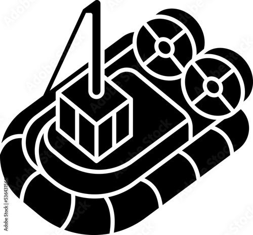 Bilde på lerret hovercraft  icon