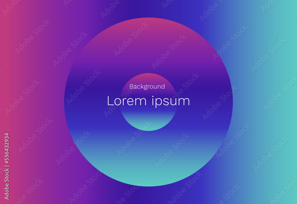 Abstract gradient with violet, pink, blue spheres. Vector template. Abstract gradient with violet, pink, blue spheres. Vector template.