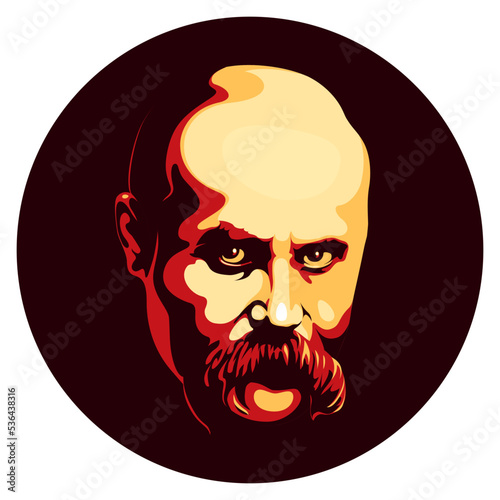 Taras Shevchenko, the most famous Ukrainian poet